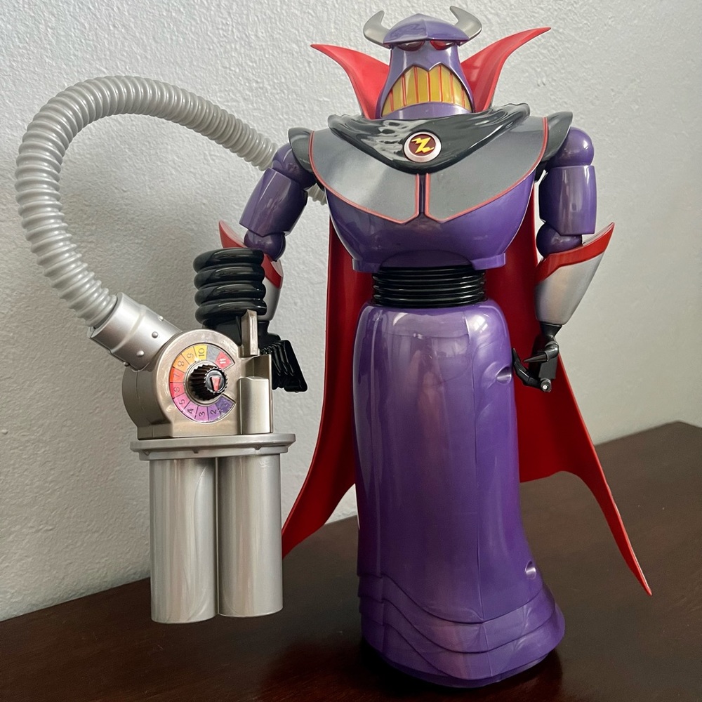 Disney Toy Story Evil Emperor Zurg Talking 15" Action Figure.